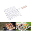 Grilling Multi-Gebrûk Basket Flipper Mei Wood Handle